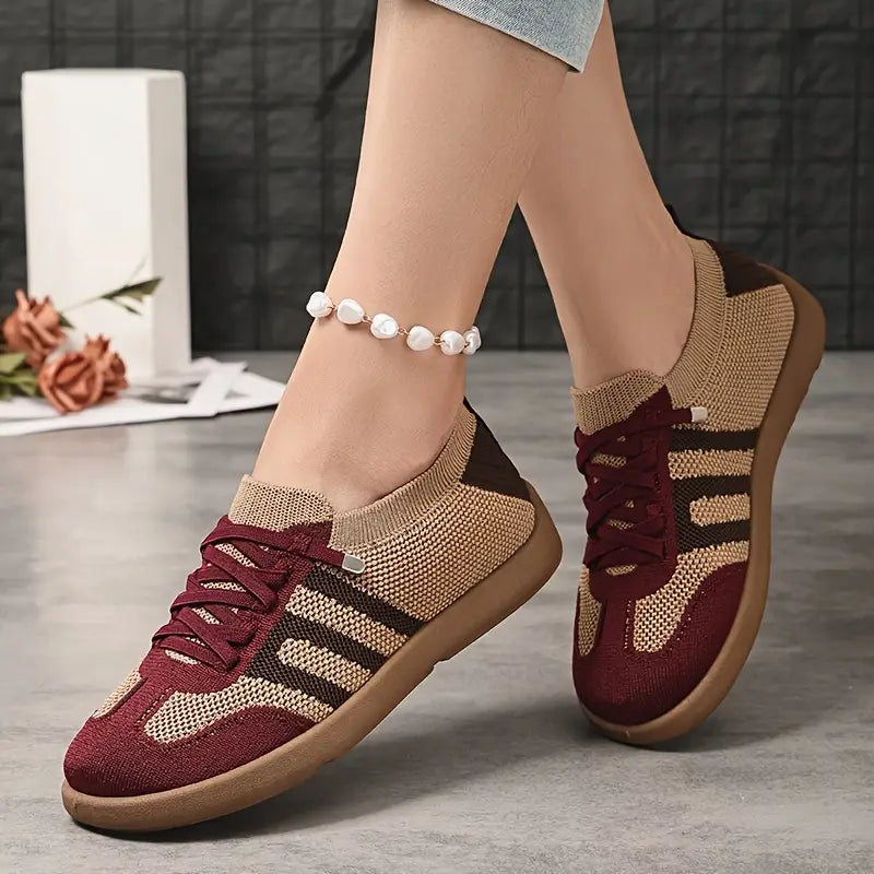 ErgoNova™ – Breathable Mesh Orthopedic Sneakers for Women