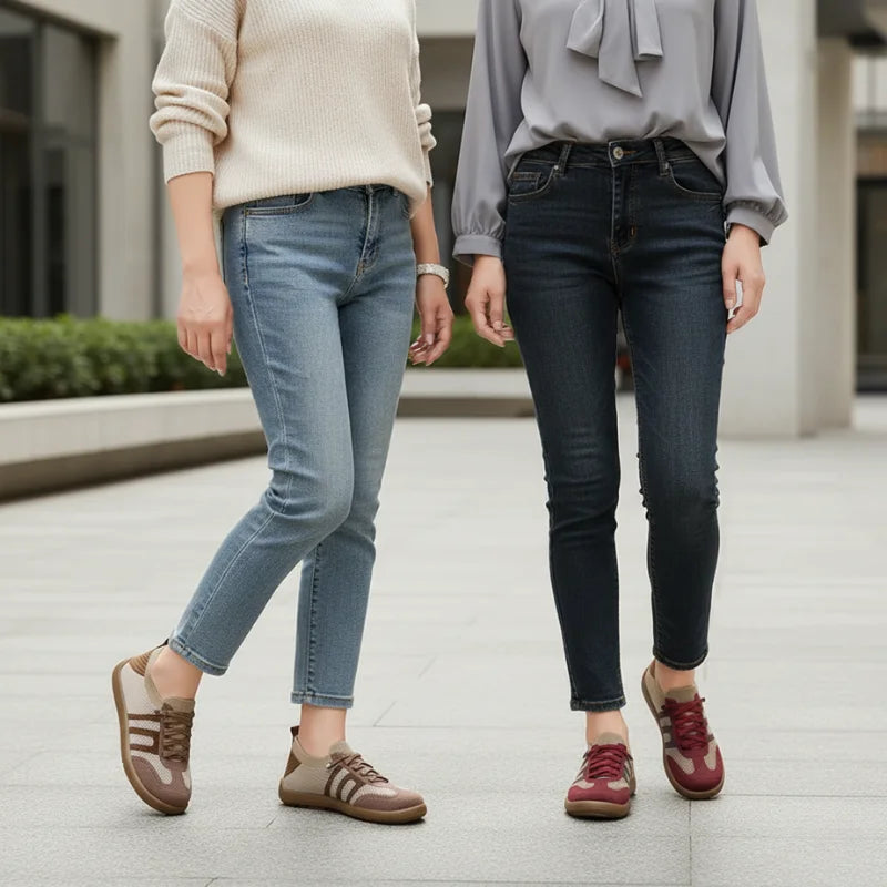 ErgoNova™ – Breathable Mesh Orthopedic Sneakers for Women