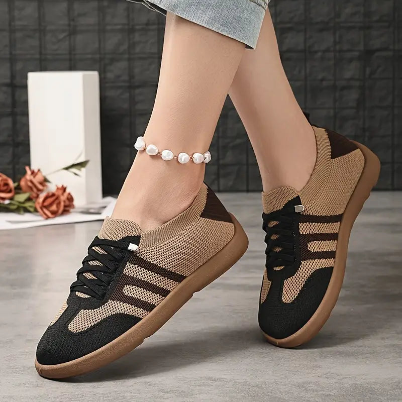 ErgoNova™ – Breathable Mesh Orthopedic Sneakers for Women