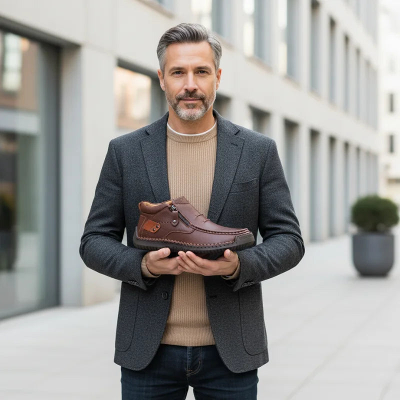 Artisan Leather Shoes: Where Comfort Meets Character • Barton™