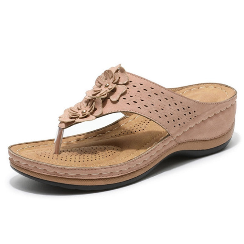 Floral Women's Orthopedic Sandals by Konf