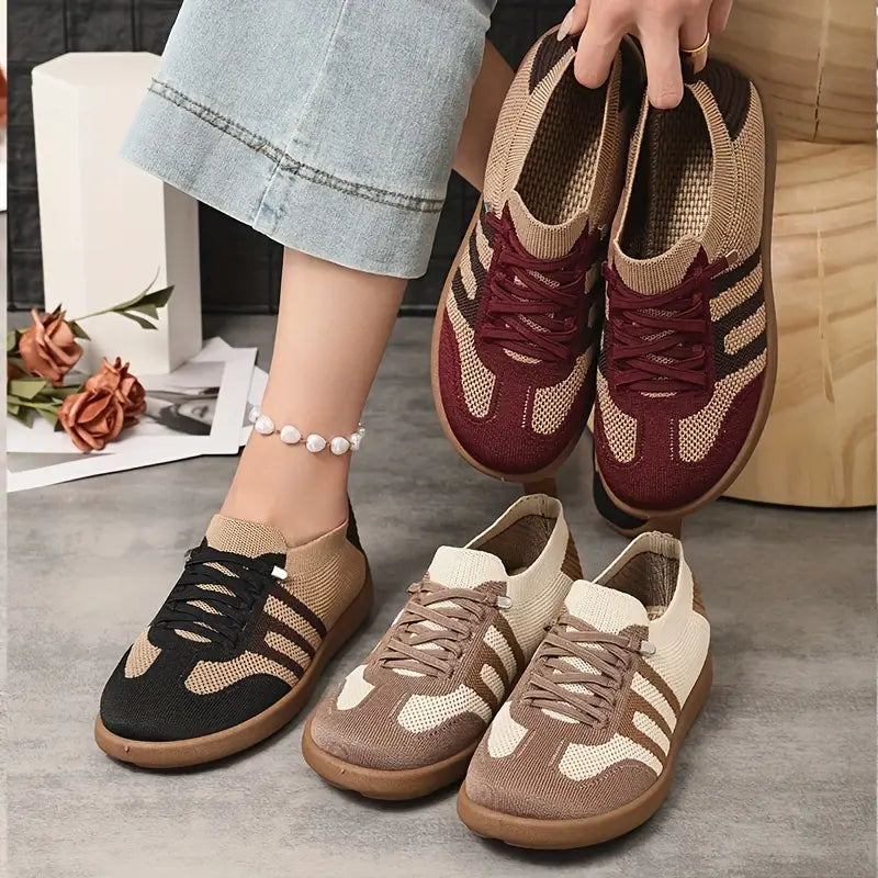 ErgoNova™ – Breathable Mesh Orthopedic Sneakers for Women