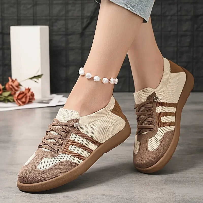 ErgoNova™ – Breathable Mesh Orthopedic Sneakers for Women