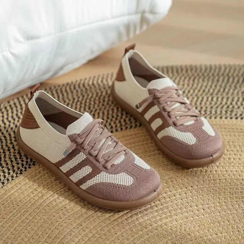 ErgoNova™ – Breathable Mesh Orthopedic Sneakers for Women