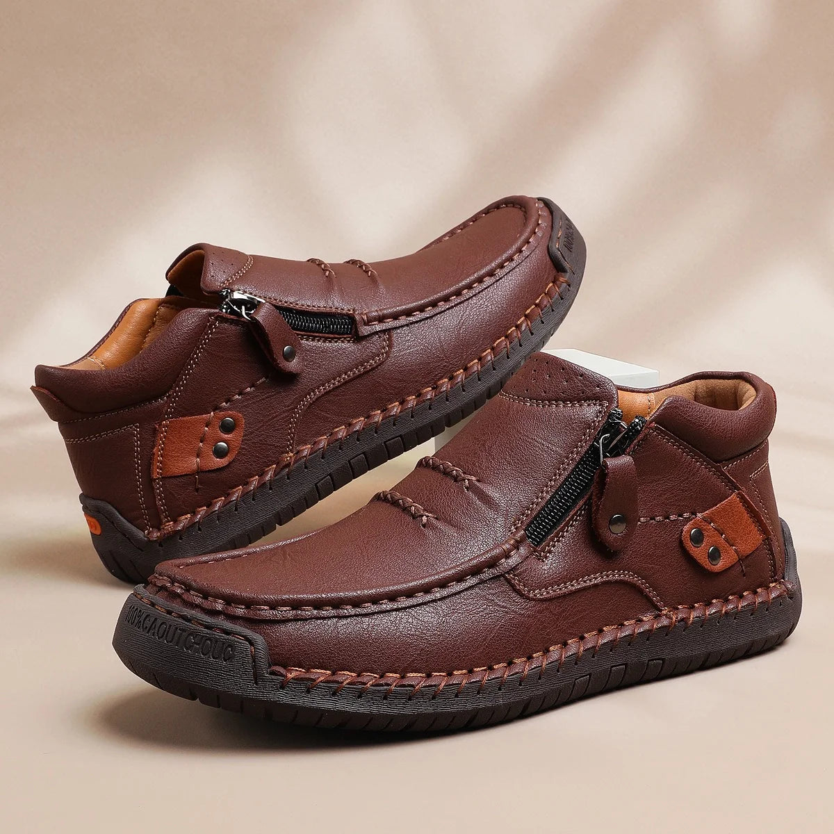 Artisan Leather Shoes: Where Comfort Meets Character • Barton™